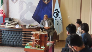 دیدار دانشجویان ترم آخر رشته ی مهندسی معماری با ریاست دانشگاه فنی و حرفه ای استان سیستان و بلوچستان 9
