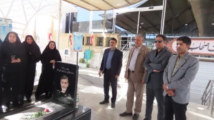 آیین تجدید میثاق با شهدا با حضور دانشگاهیان دانشگاه فنی و حرفه ای استان سیستان و بلوچستان 2