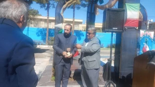 برگزاری مراسم بزرگداشت چهلمین روز تدفین شهید گمنام دانشگاه فنی وحرفه ای استان سیستان وبلوچستان  12