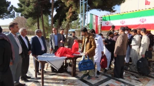 دومین کاروان زیارتی راهیان نور دانشگاه فنی و حرفه‌ای استان سیستان وبلوچستان به سمت مناطق عملیاتی جنوب کشور اعزام شد
 4