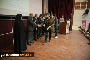 برگزاری مراسم اختتامیه ششمین جشنواره درون دانشگاهی حرکت در دانشگاه فنی و حرفه‌ای خراسان رضوی 14