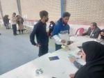حضور دانشگاهیان مراکز تابعه دانشگاه فنی و حرفه ای استان سیستان وبلوچستان پای صندوق‌های رای 6