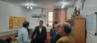 بازدید معاون پژوهش و فناوری و مدیرکل دفتر مرکزی حراست دانشگاه از آموزشکده فنی و حرفه‌ای دزفول 3