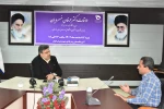 ملاقات عمومی رئیس دانشگاه فنی و حرفه‌ای و اعضای هیئت رئیسه با استادان، کارکنان و دانشجویان دانشگاه فنی و حرفه‌ای استان خوزستان 5