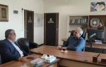 دیدار رئیس دانشگاه فنی و حرفه ای استان سیستان و بلوچستان با مدیر عامل شرکت گاز استان 2