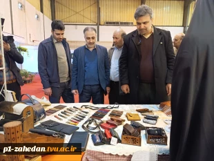 آیین رونمایی از هفتمین بازارچه دانشجویی با حضور رئیس دانشگاه فنی و حرفه‌ای 3