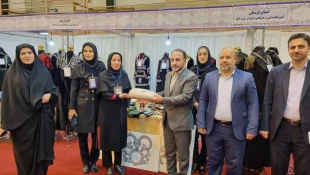 بازدید معاون فرهنگی و اجتماعی وزارت علوم و هیئت همراه از هفتمین بازارچه دانشجویی (نمایشگاه و فروشگاه دستاوردها و توانمندی‌های دانشگاه فنی و حرفه‌ای کشور) 3