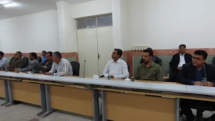 دیدار رئیس دانشگاه فنی و حرفه ای واحد استان سیستان و بلوچستان با کارکنان دانشگاه 11