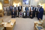 دیدار روسای دانشگاه های  استان سیستان وبلوچستان با نماینده ولی فقیه و امام جمعه شهر زاهدان به مناسبت آغاز سال نو 2