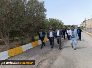 بازدید سرپرست کل دانشجویی دانشگاه فنی و حرفه ای کشوراز آموزشکده فنی و حرفه ای فرخی سیستانی زابل 2