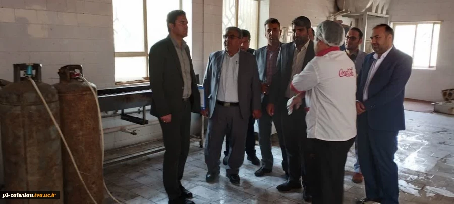 بازدید سرپرست کل دانشجویی دانشگاه فنی و حرفه ای کشوراز آموزشکده فنی و حرفه ای فرخی سیستانی زابل 4