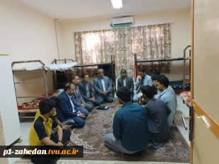 بازدید سرپرست کل دانشجویی دانشگاه فنی و حرفه ای کشوراز آموزشکده فنی و حرفه ای فرخی سیستانی زابل 6