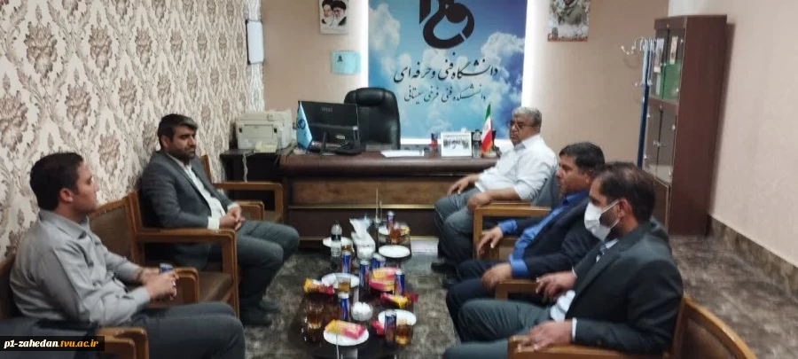 بازدید سرپرست کل دانشجویی دانشگاه فنی و حرفه ای کشوراز آموزشکده فنی و حرفه ای فرخی سیستانی زابل 11