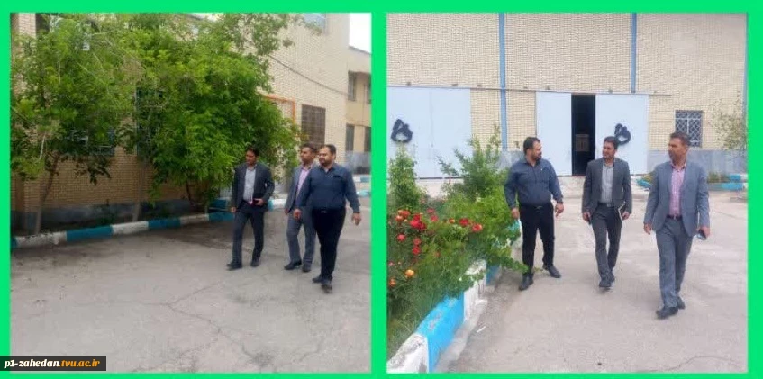 بازدید سرپرست اداره کل دانشجویی دانشگاه فنی وحرفه ای کشور از آموزشکده فنی و حرفه ای شهید عارفی زاهدان 4
