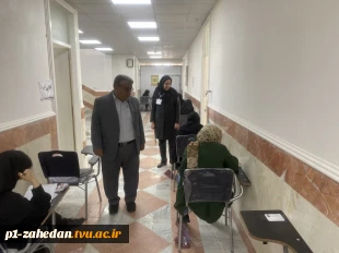 بازدید رئیس دانشگاه فنی و حرفه ای استان  سیستان وبلوچستان از حوزه آزمون سراسری ۱۴۰۳ 7