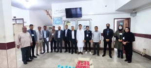 بازدید رئیس دانشگاه فنی و حرفه ای استان  سیستان وبلوچستان از حوزه آزمون سراسری ۱۴۰۳ 9