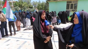 تجمع دانشگاهیان دانشگاه فنی وحرفه ای استان سیستان وبلوچستان در حمایت از خیزش دانشجویان در آمریکا 14