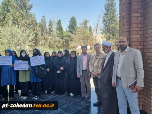 تجمع بزرگ دانشگاهیان دانشگاه فنی و حرفه‌ای در حمایت از خیزش دانشجویان بیدار دانشگاه‌های آمریکا و اروپا 10