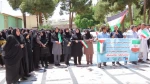 تجمع بزرگ دانشگاهیان دانشگاه فنی و حرفه‌ای در حمایت از خیزش دانشجویان بیدار دانشگاه‌های آمریکا و اروپا 16