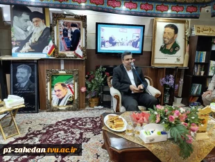 دیدار هیئت رئیسه دانشگاه فنی و حرفه‌ای کشور با خانواده شهید حسن طهرانی مقدم 4