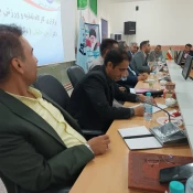 سلامتی موضوع بسیار مهمی است و یکی از دغدغه‌های هر فرد و هر جامعه‌ای محسوب می‌شود.
 
برگزاری کارگاه آموزشی تغذیه و ورزش در سلامتی برای کارکنان دانشگاه فنی وحرفه ای استان سیستان وبلوچستان
 2