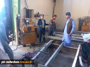 بازدید علمی،آموزشی دانشجویان دانشگاه فنی وحرفه ای واحد استان سیستان وبلوچستان از شرکتهای شهرک صنعتی 3