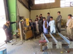 بازدید علمی،آموزشی دانشجویان دانشگاه فنی وحرفه ای واحد استان سیستان وبلوچستان از شرکتهای شهرک صنعتی 5