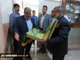 به مناسبت دهه ی کرامت  پرچم گنبد امام رضا (ع) در دانشگاه فنی و حرفه ای واحد استان سیستان وبلوچستان مورد زیارت و استقبال قرار گرفت. 2