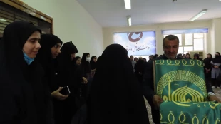 به مناسبت دهه ی کرامت  پرچم گنبد امام رضا (ع) در دانشگاه فنی و حرفه ای واحد استان سیستان وبلوچستان مورد زیارت و استقبال قرار گرفت. 2