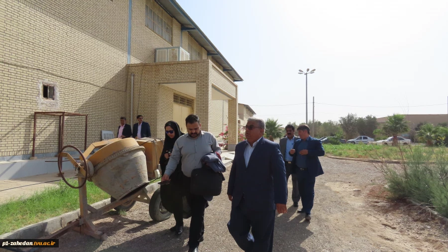 بازذیذ  هیئت رئیسه دانشگاه فنی و حرفه ای واحد استان سیستان و بلوچستان از آموزشکده فرخی سیستانی زابل 3