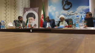 حضورحجت الاسلام والمسلمین عزیزی امام جمعه شهرستان زابل از آموزشکده فرخی سیستانی و دیدار با دکتر محمدقاسمی رییس دانشگاه فنی و حرفه ای واحد استان سیستان و بلوچستان 4