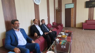 دیدار مدیر امور شعب بانک سپه استان سیستان و بلوچستان با ریاست دانشگاه فنی و حرفه ای استان 3