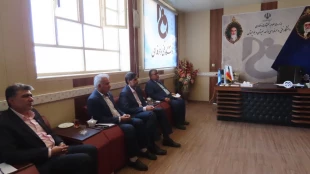 دیدار مدیر امور شعب بانک سپه استان سیستان و بلوچستان با ریاست دانشگاه فنی و حرفه ای استان 4