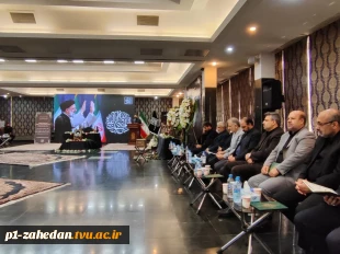 آیین بزرگداشت شهادت خادم‌الرضا (ع)، آیت‌الله سیدابراهیم رئیسی در دانشگاه شهید بهشتی 2