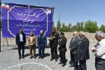 آیین کلنگ‌زنی مسجد خیرساز (مرحوم حاج علی وکیل) در آموزشکده فنی و حرفه‌ای دختران قم با حضور ریاست دانشگاه فنی و حرفه‌ای کشور 8