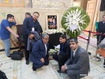✅ اعضای هیئت رئیسه دانشگاه فنی و حرفه‌ای استان سیستان و بلوچستان با شهدای خدمت در حرم حضرت شاه عبدالعظیم حسنی (ع)تجدید میثاق کردند. 5