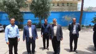 بازدیدهیئت نظارت و ارزیابی دانشگاه سیستان وبلوچستان به همراه ریاست دانشگاه فنی و حرفه واحد استان سیستان و بلوچستان از حوزه های امتحانی دانشگاه  2