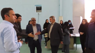 بازدیدهیئت نظارت و ارزیابی دانشگاه سیستان وبلوچستان به همراه ریاست دانشگاه فنی و حرفه واحد استان سیستان و بلوچستان از حوزه های امتحانی دانشگاه  3