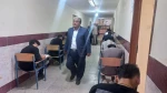 بازدید ریاست دانشگاه فنی و حرفه ای استان سیستان وبلوچستان  از حوزه امتحانات پایان ترم نیمسال دوم سالتحصیلی 1403-1402 آموزشکده شهید باهنر زاهدان 3