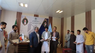 همایش تجلیل از دانشجویان برتر فرهنگی و ورزشی دانشگاه فنی وحرفه ای استان سیستان وبلوچستان 3
