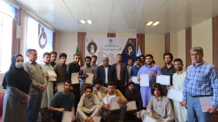 همایش تجلیل از دانشجویان برتر فرهنگی و ورزشی دانشگاه فنی وحرفه ای استان سیستان وبلوچستان 5