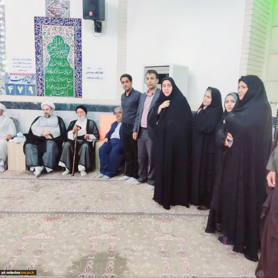 به مناسبت عید سعید غدیر خم؛
دیدار مسوولین دانشگاه فنی وحرفه ای استان سیستان وبلوچستان با جمعی از سادات 2