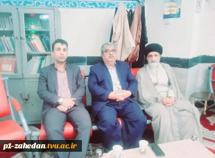 به مناسبت عید سعید غدیر خم؛
دیدار مسوولین دانشگاه فنی وحرفه ای استان سیستان وبلوچستان با جمعی از سادات 3