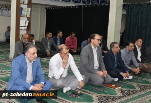 برگزاری مراسم گرامی‌داشت عید باسعادت غدیر خم در سازمان مرکزی دانشگاه 3