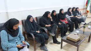 بازدید ریاست دانشگاه ملی مهارت واحد استان سیستان و بلوچستان از نمایشگاه حجم سازی و عکاسی دانشجویان 6