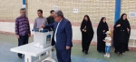 حضور دانشگاهیان مراکز تابعه دانشگاه ملی مهارت واحد استان سیستان وبلوچستان پای صندوق‌های رای 4