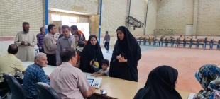 حضور دانشگاهیان مراکز تابعه دانشگاه ملی مهارت واحد استان سیستان وبلوچستان پای صندوق‌های رای 5