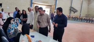 حضور دانشگاهیان مراکز تابعه دانشگاه ملی مهارت واحد استان سیستان وبلوچستان پای صندوق‌های رای 6