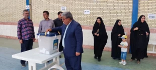 حضور دانشگاهیان مراکز تابعه دانشگاه ملی مهارت واحد استان سیستان وبلوچستان پای صندوق‌های رای 7