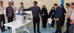 حضور دانشگاهیان مراکز تابعه دانشگاه ملی مهارت واحد استان سیستان وبلوچستان پای صندوق‌های رای 8